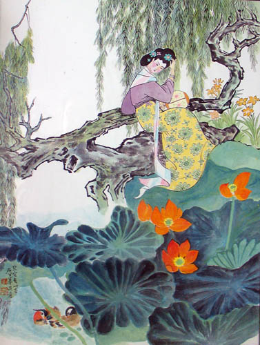 Beautiful Ladies,60cm x 80cm(23〃 x 31〃),3537025-z