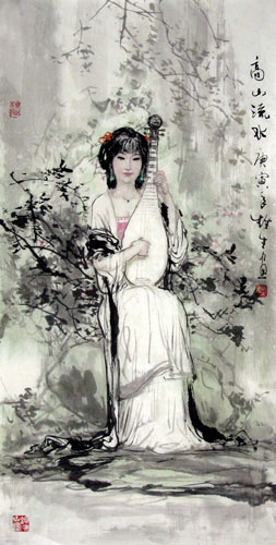 Beautiful Ladies,50cm x 100cm(19〃 x 39〃),3798007-z