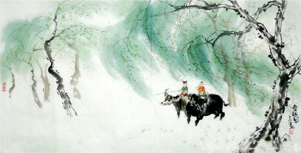Cattle,66cm x 136cm(26〃 x 53〃),4046005-z