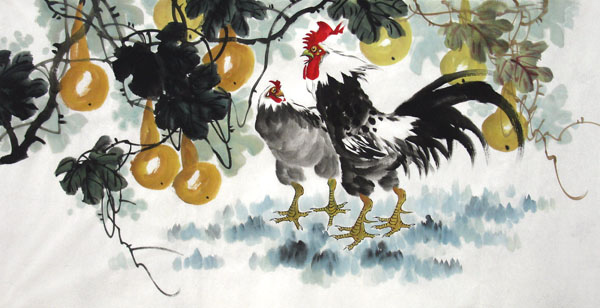 Chicken,69cm x 138cm(27〃 x 54〃),4483006-z
