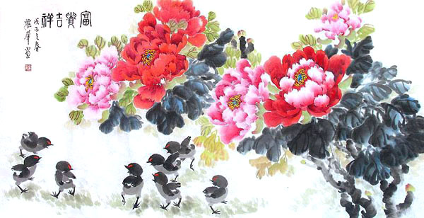 Chicken,50cm x 100cm(19〃 x 39〃),4485001-z