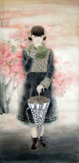 Chinese Contemporary Figures Painting,50cm x 100cm,3330001-x