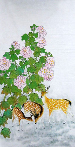 Deer,66cm x 130cm(26〃 x 51〃),4449006-z
