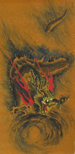 Dragon,69cm x 138cm(27〃 x 54〃),4387002-z