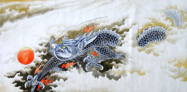 Dragon,66cm x 130cm(26〃 x 51〃),4738033-z