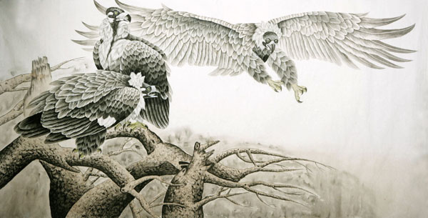Eagle,120cm x 240cm(47〃 x 94〃),4481004-z