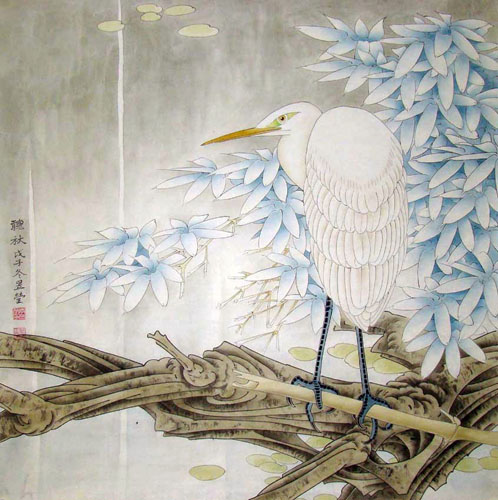 Egret,66cm x 66cm(26〃 x 26〃),2341001-z