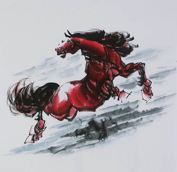 Horse,68cm x 68cm(27〃 x 27〃),4671014-z