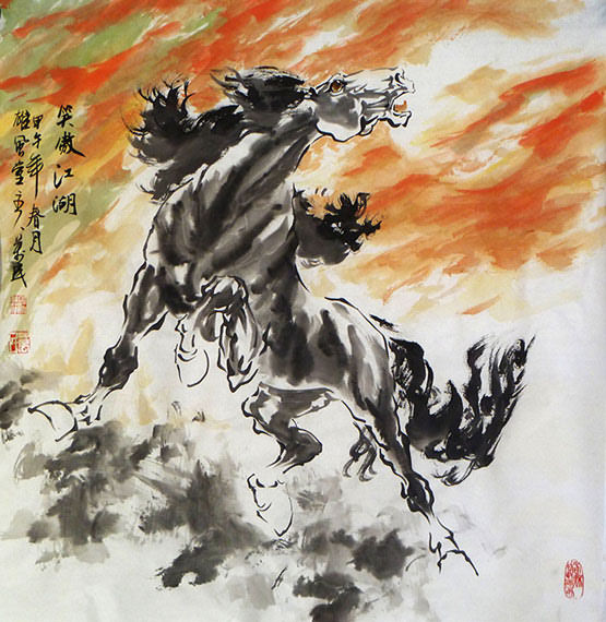 Horse,68cm x 68cm(27〃 x 27〃),4695072-z