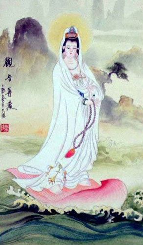 Kuan Yin,48cm x 76cm(19〃 x 30〃),3757007-z