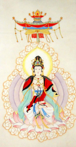 Kuan Yin,50cm x 100cm(19〃 x 39〃),3764006-z