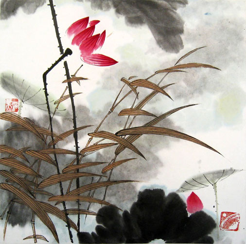 Lotus,33cm x 33cm(13〃 x 13〃),2318010-z