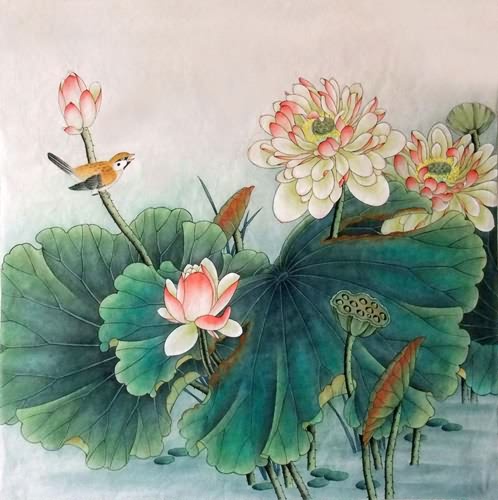 Lotus,69cm x 69cm(27〃 x 27〃),2352018-z
