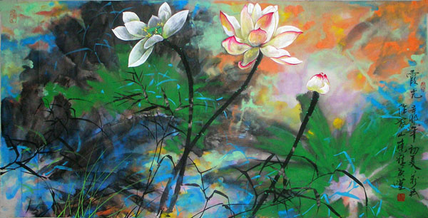 Lotus,66cm x 136cm(26〃 x 53〃),2695018-z