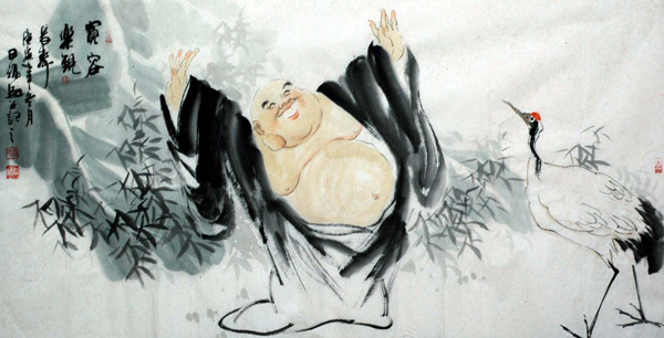 Maitreya,69cm x 138cm(27〃 x 54〃),3754008-z
