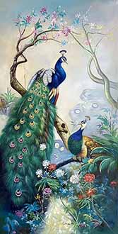 Floral Oil Painting,80cm x 160cm,lys6282021-x