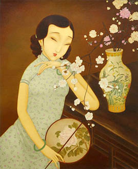 Portrait Oil Painting,70cm x 85cm,qsh6371005-x