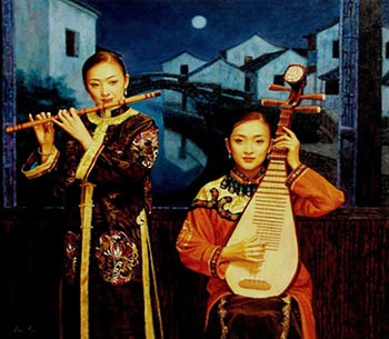 Portrait Oil Painting,70cm x 80cm,zmh6373001-x