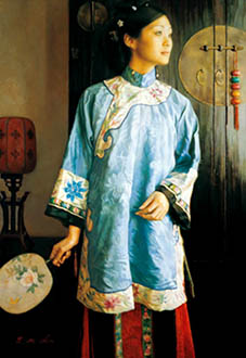 Portrait Oil Painting,40cm x 60cm,zmh6373010-x