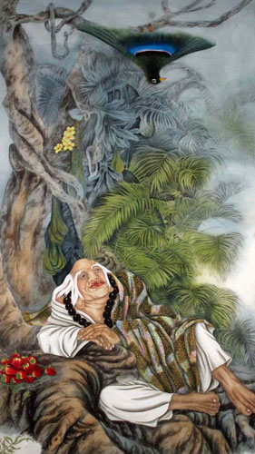 Other Buddha,75cm x 140cm(29〃 x 55〃),3803034-z