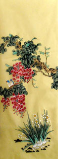 Chinese Other Flowers Painting,45cm x 120cm,2336088-x