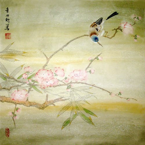 Peach Blossom,50cm x 50cm(19〃 x 19〃),2395010-z