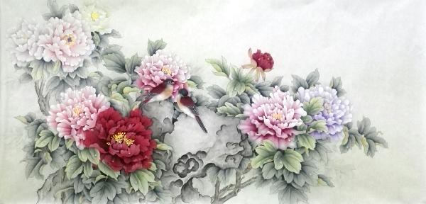 Peony,66cm x 136cm(26〃 x 53〃),2574007-z