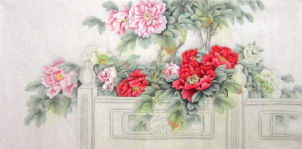 Peony,66cm x 136cm(26〃 x 53〃),2574010-z
