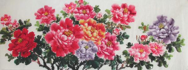 Peony,70cm x 180cm(27〃 x 70〃),ly21089006-z