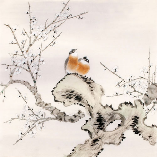 Plum Blossom,66cm x 66cm(26〃 x 26〃),2340047-z