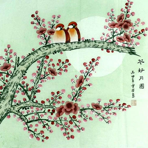 Plum Blossom,66cm x 66cm(26〃 x 26〃),2547018-z