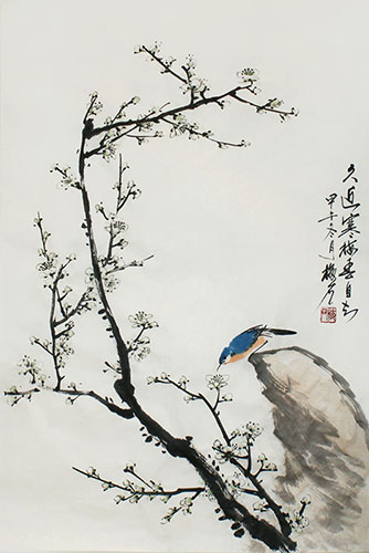 Plum Blossom,69cm x 46cm(27〃 x 18〃),ms21139033-z