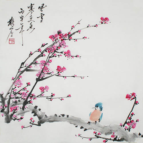 Plum Blossom,50cm x 50cm(19〃 x 19〃),ms21139036-z