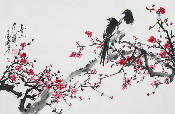 Plum Blossom,69cm x 46cm(27〃 x 18〃),ms21139060-z