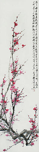 Plum Blossom,34cm x 138cm(13〃 x 54〃),ms21139063-z