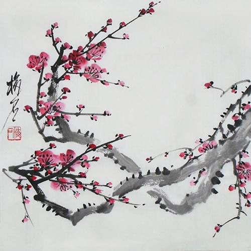 Plum Blossom,34cm x 34cm(13〃 x 13〃),ms21139065-z