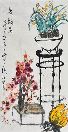 Qing Gong,69cm x 138cm(27〃 x 54〃),2353001-z
