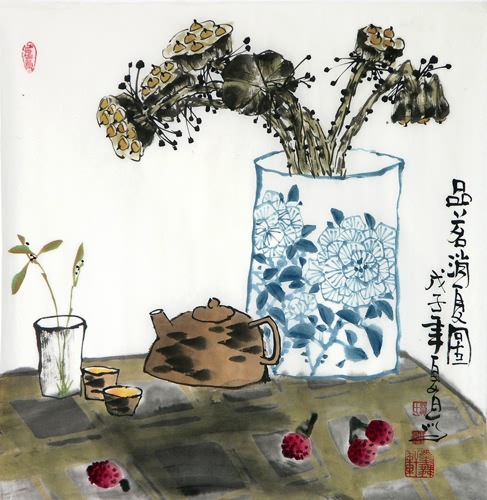 Qing Gong,50cm x 50cm(19〃 x 19〃),2355002-z