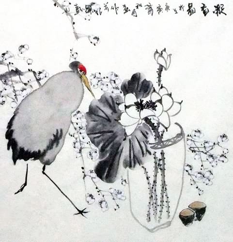 Qing Gong,69cm x 69cm(27〃 x 27〃),2422019-z
