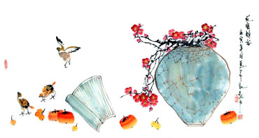 Chinese Qing Gong Painting,50cm x 100cm,2437022-x