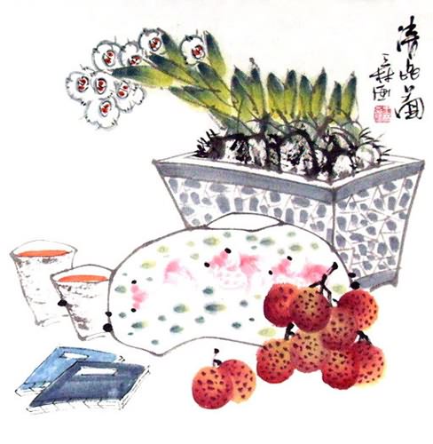 Qing Gong,50cm x 50cm(19〃 x 19〃),2575001-z