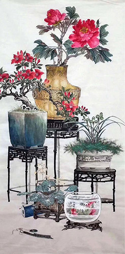Qing Gong,68cm x 136cm(27〃 x 54〃),lxw21215005-z