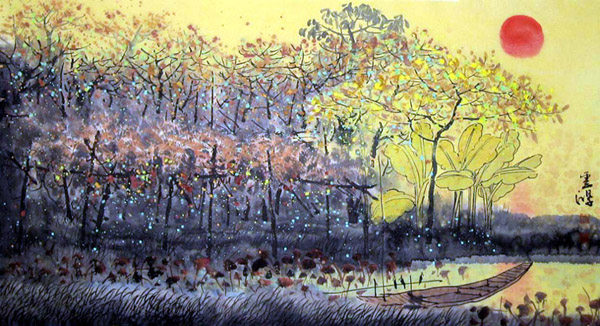 Trees,50cm x 80cm(19〃 x 31〃),1579033-z