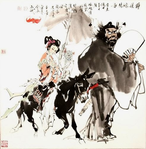 Zhong Kui,69cm x 69cm(27〃 x 27〃),3549005-z